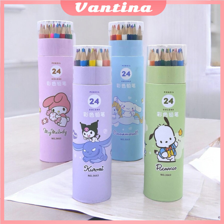 

(12/24warna) Pensil Warna Tabung / Pencil Warna Color Tube 12/24 Warna