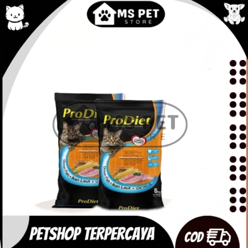 Makanan Kucing ProDiet Ocean Fish 8kg