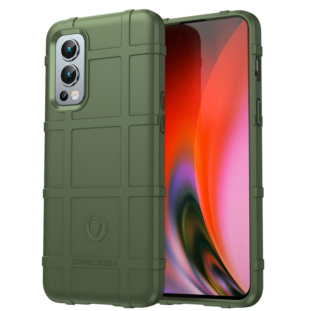 Untuk Oneplus Nord 2 5G 1 + nord2 Pelindung Rubber Case Armor Silicone Shield Back Cover untuk onepl