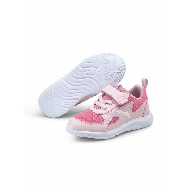Sepatu Anak Puma Fun Racer AC PS Sachet Pink-Puma Wh 192971 08