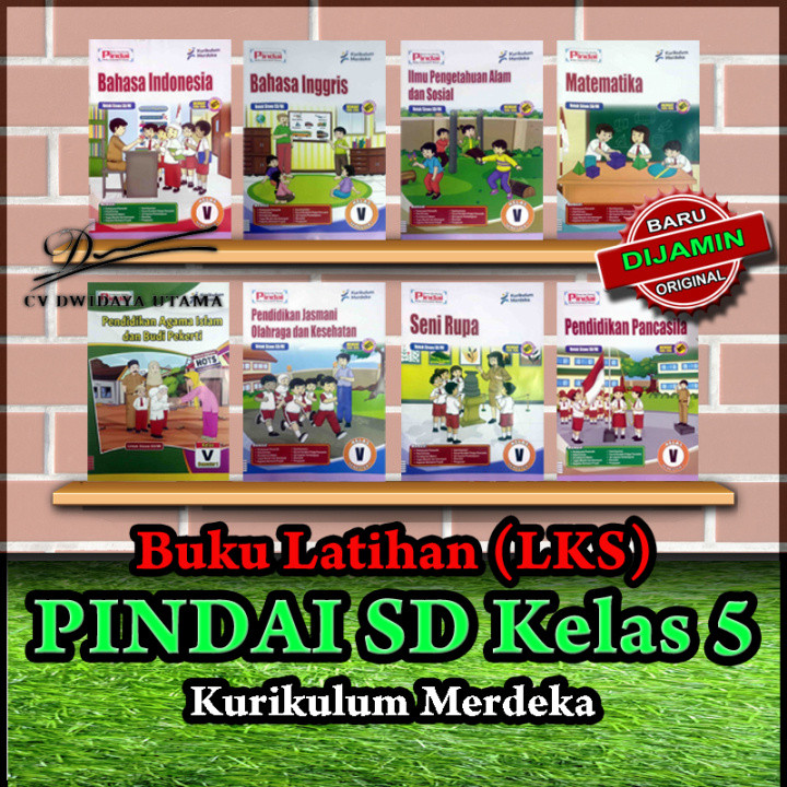 

Buku Latihan (LKS) PINDAI SD Kelas 5 - KUR.MERDEKA ( Cetakan 2024 )