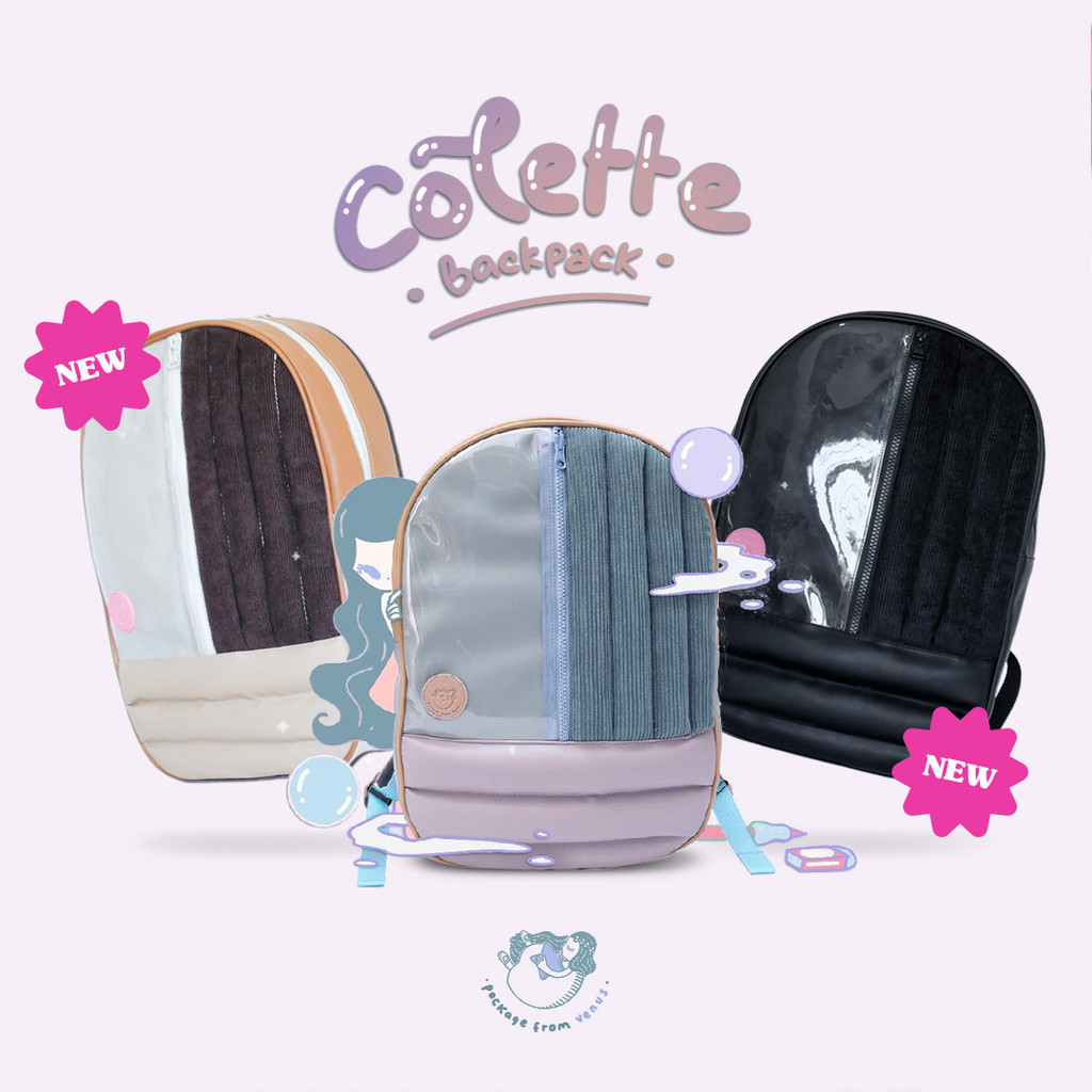 COLETTE Backpack - Ransel - Tas Punggung