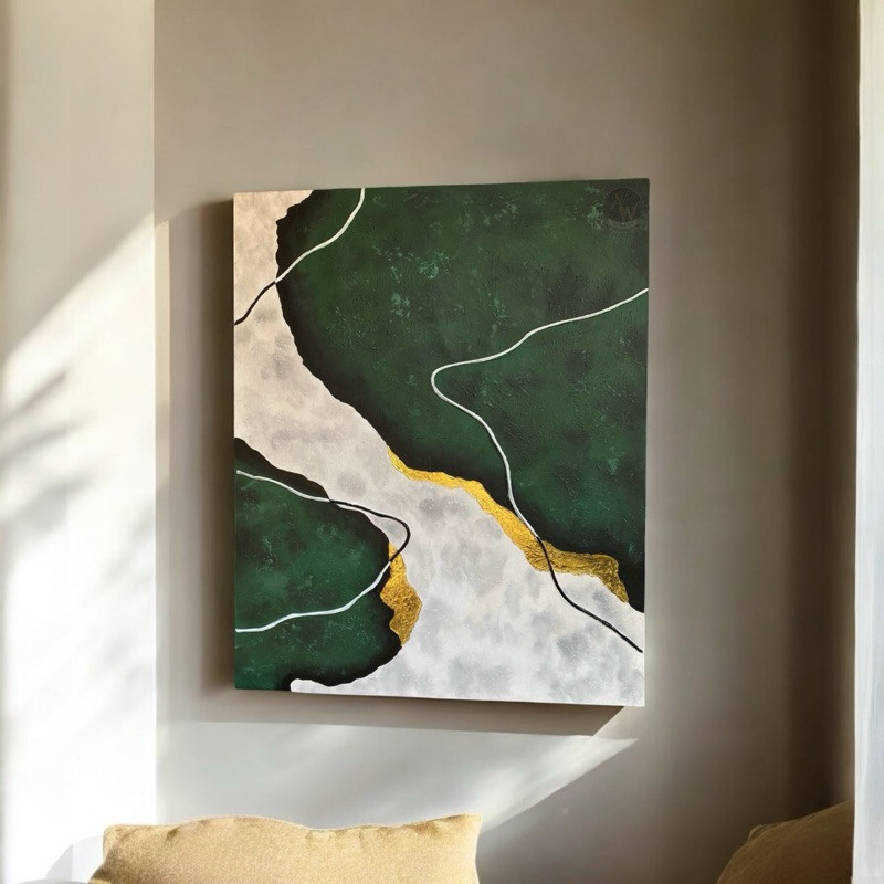 

lukisan abstrak minimalis modern art