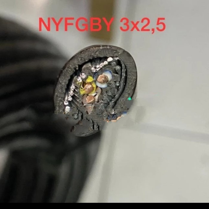 KABEL TANAM NYRGBY GBY 3X2,5MM 3X2,5 MM KABELINDO 100M METER