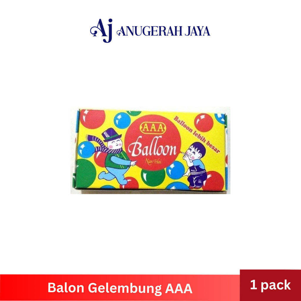 

Balon gelembung AAA (1kotak @ 32 pcs) Balon Pipet
