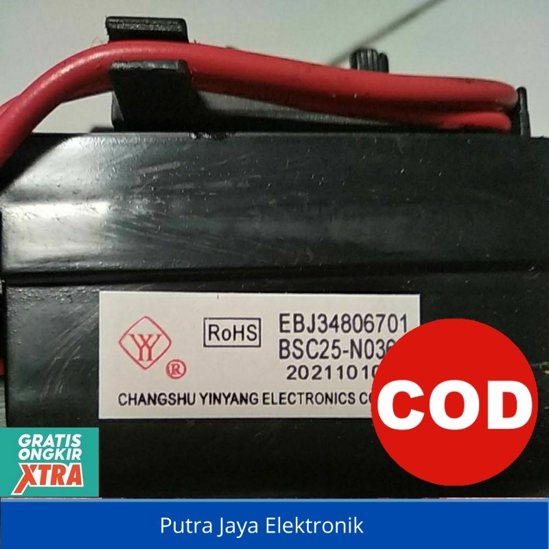 Flyback BSC25 N0363 FBT TV LG 21 inch