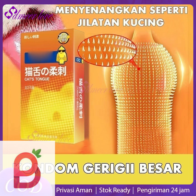 Readt Stok 0L0 Kondom gerigii kasar kondom gerigii besar kondom bergrigi 10pc/Box ringbergerigi sutr