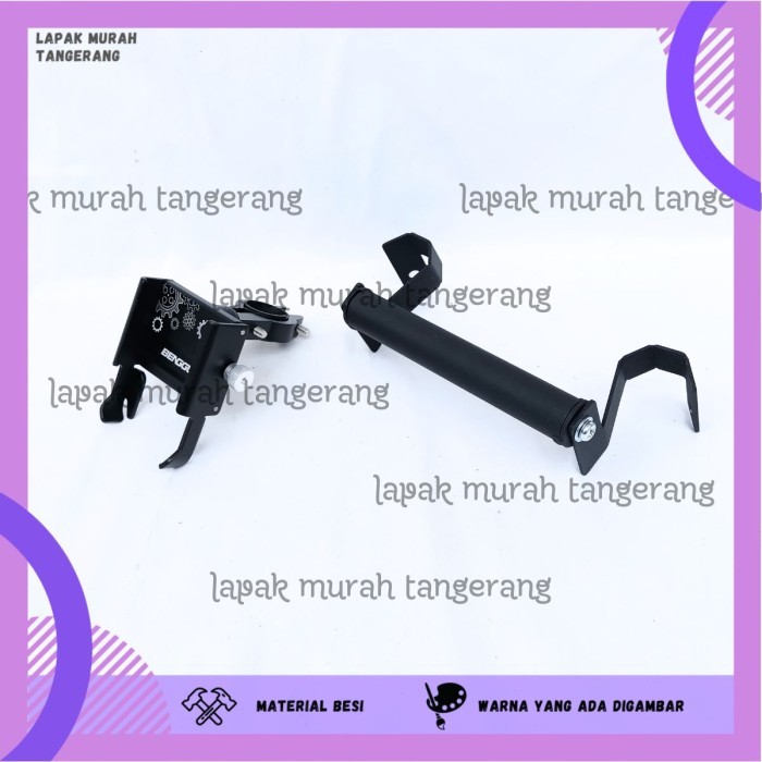 PAKET HOLDER GPS HP CBR 250 RR PHONE HOLDER BG ALUMUNIUM STANG MOTOR BRAKET BRACKET BREKET HOLDER HA