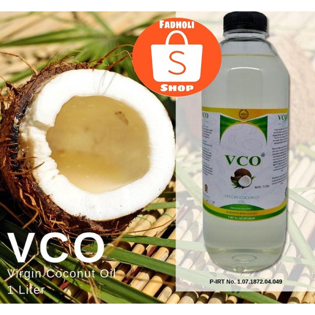 

VCO Harmoni | Virgin Coconut Oil Minyak Kelapa Murni | 1 Liter Original I HARMONI VCO