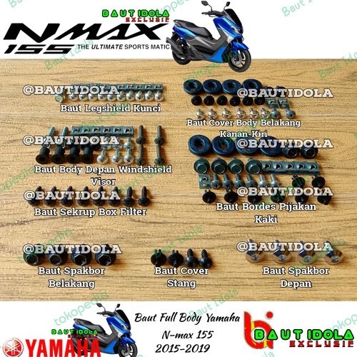 Baut Full Body Yamaha Nmax Original