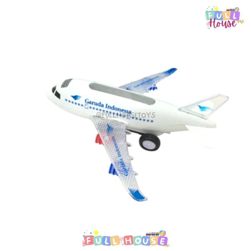 MAINAN DIECAST PESAWAT GARUDA / MINIATUR PESAWAT GARUDA