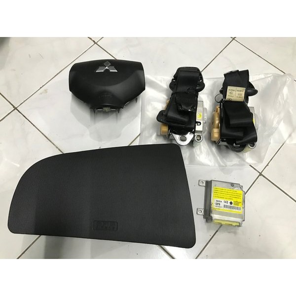 AIRBAG FULL SET MITSUBISHI PAJERO DAKKAR AIRBAG STIR PENUMPANG SAFETY BELT MODUL SRS AIRBAG