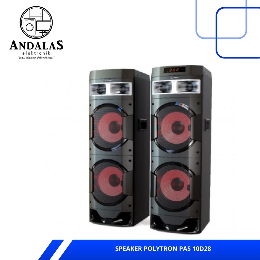 POLYTRON SPEAKER AUDIO PAS 10D28 PAS10D28 USB BLUETOOTH 10DF28 RADIO
