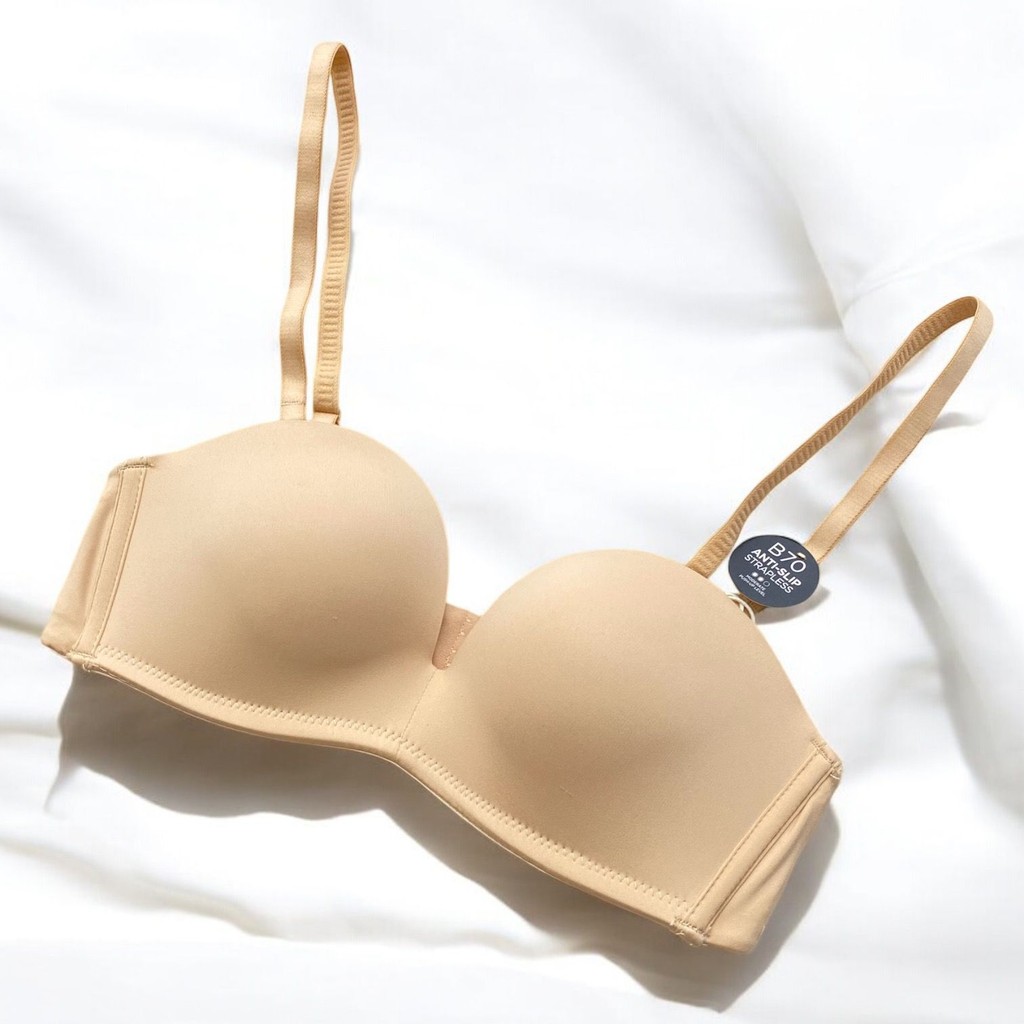 Bra BH Tanpa Kawat PIERRE CARDIN 62402 - Cup 1/2 - Busa Tebal - Kait 3 - Size 32B