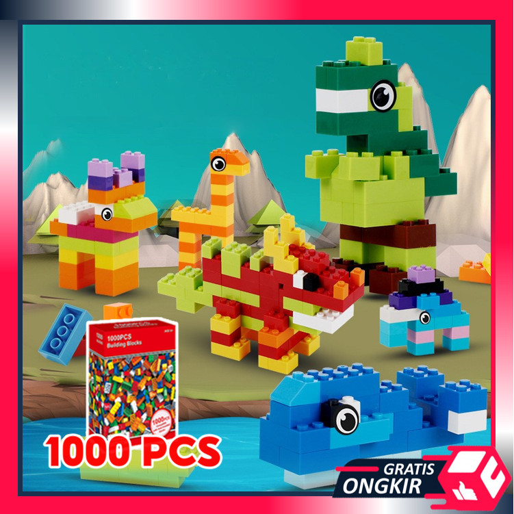 GRATIS ONGKIR - M6335 Building Block  / Mainan Lego Block / Bangunan Edukasi Anak Brick Kecil Isi 50