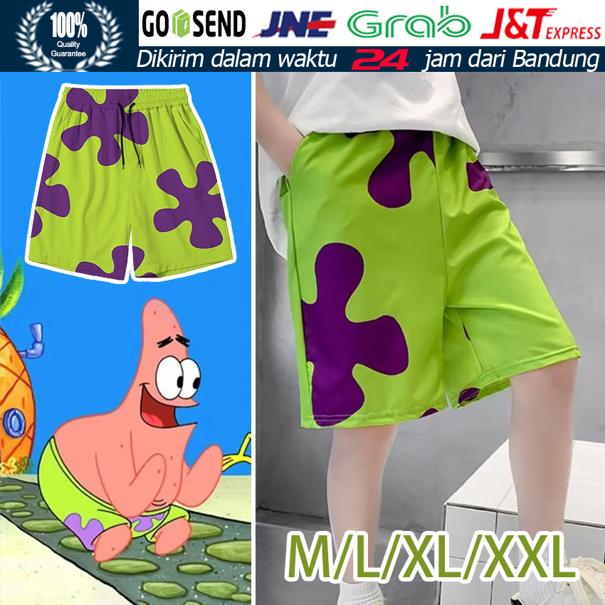 Celana Basket Patrick / Celana Kolor / Boxer Patrick / Celana Spongebob