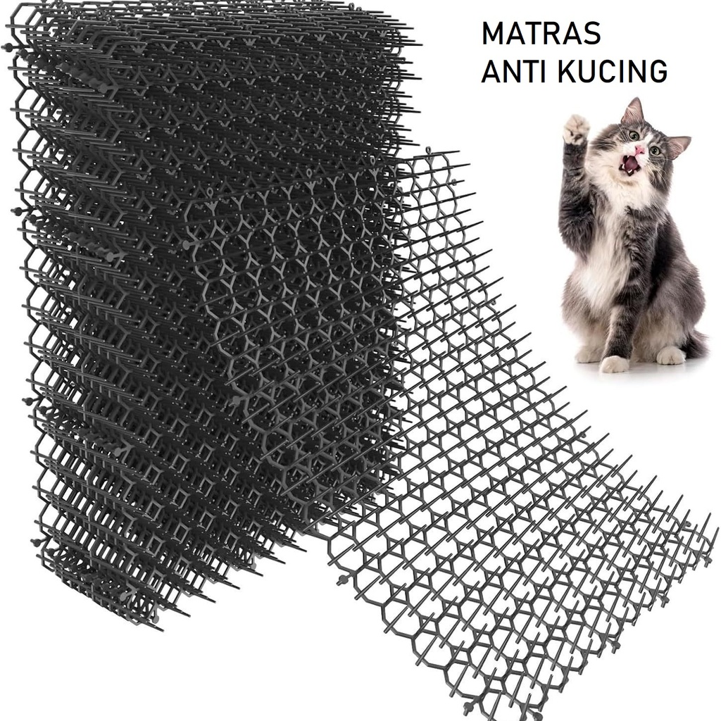 Matras Paku Pengusir Kucing Duri Penolak Anjing Anti Hewan Garden Prickle Anti Cat Mat Matras Anti K