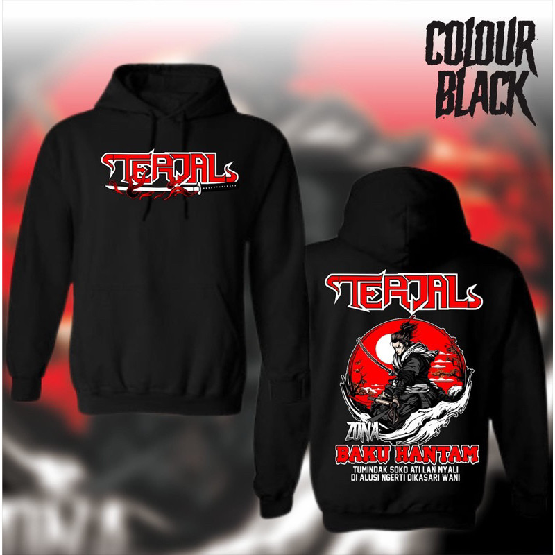 Hoodie Psht Terate 1922 Terjal Zona Baku Hantam Sablon Premium Dtf Print Maxter Cloth
