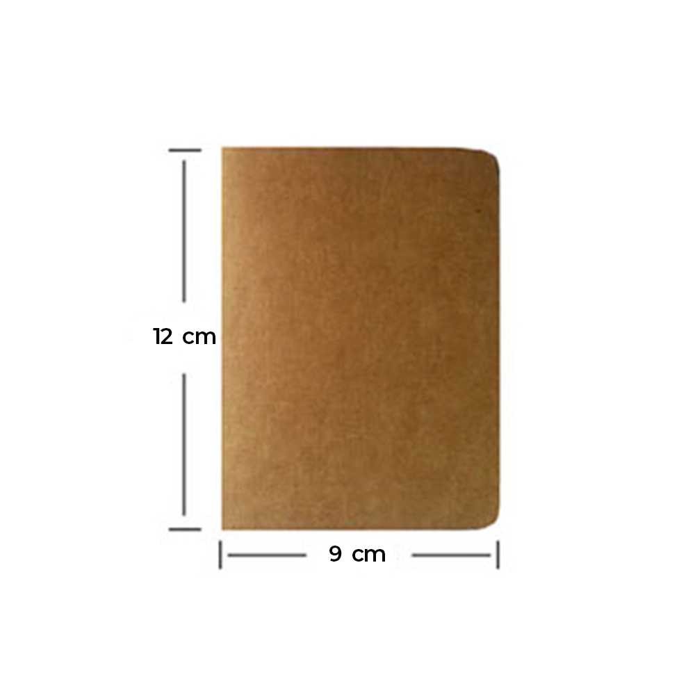 

prima ZIEBOO Buku Catatan Notebook Travel Vintage Blank Paper 68 Pages ZB010 shopee