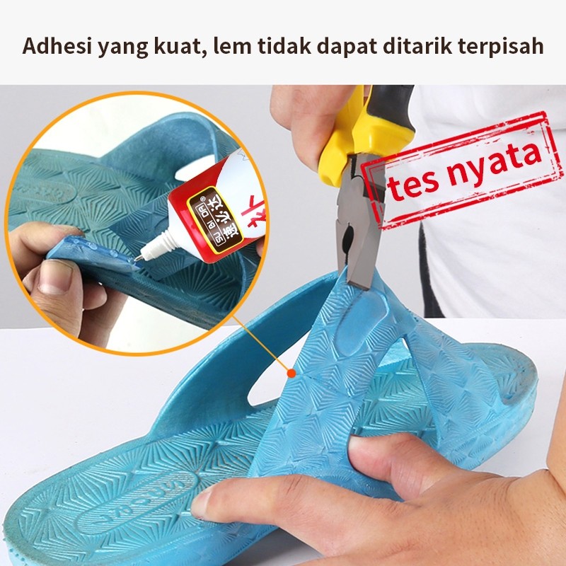 【asli】Lem super serbaguna/Lem sepatu sandal super kuat/Lem reparasi sepatu