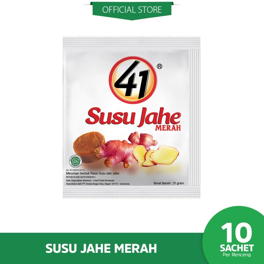 

BEST PROMO!!! Susu Jahe Merah 41