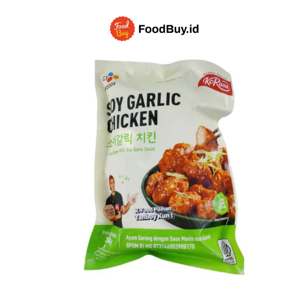 

CJ KoRasa Soy Garlic Chicken 360 gr