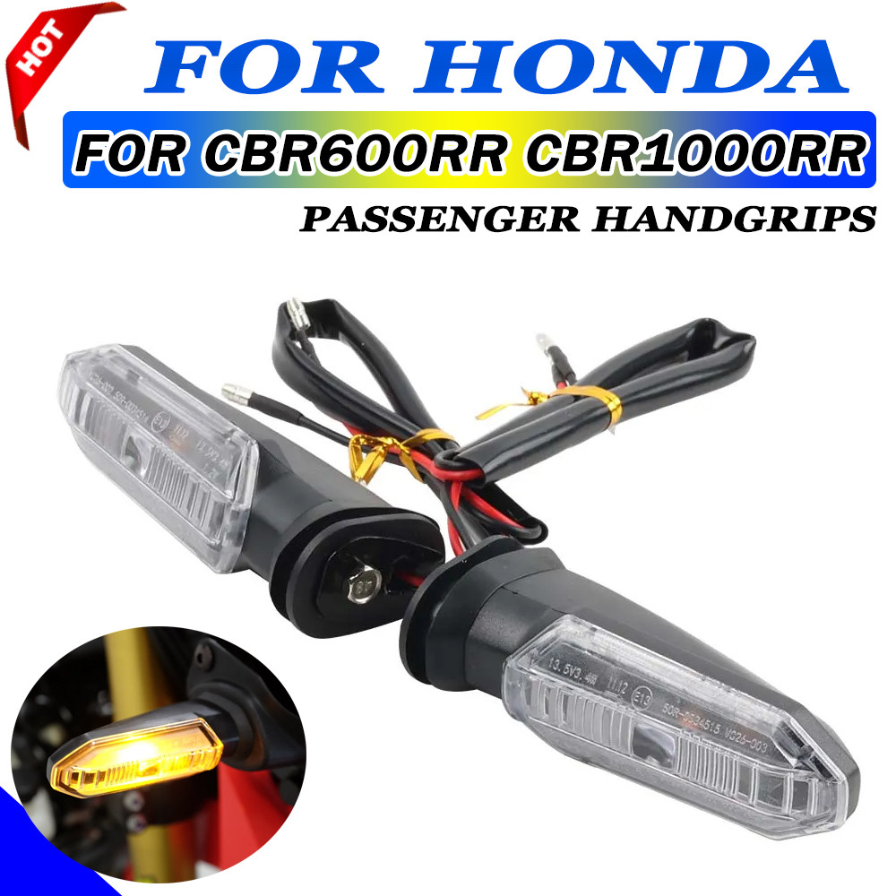 Lampu sein LED untuk sepeda motor, lampu indikator berkedip sepeda motor HONDA CBR600RR CBR1000RR CB