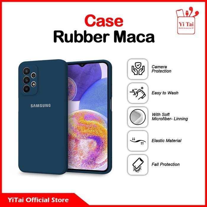 YI TAI - YC60 Case Rubber Maca Samsung M33 5G M34 5G M51 M52 M53 5G M54 5G M55 5G Note 8 9 10 Lite 1