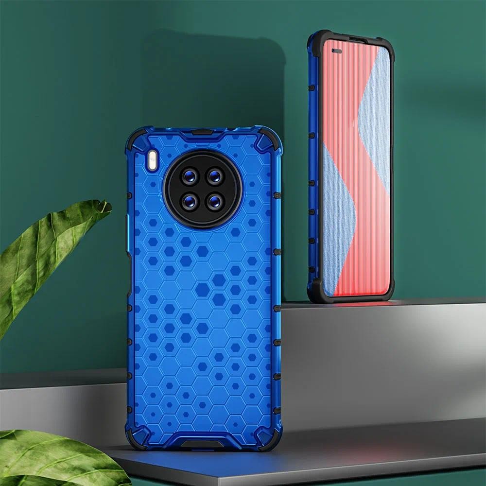 For Honor 50 Lite 60 Pro X30 X30i 70 Pro 70 Ultra Nova 13 Pro Phone casing Hexagonal honeycomb desig