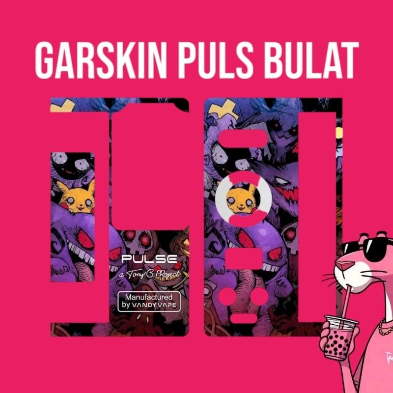 

PROMO AICOSTORE - Stiker Garskin Plus Bulat Bisa Custom