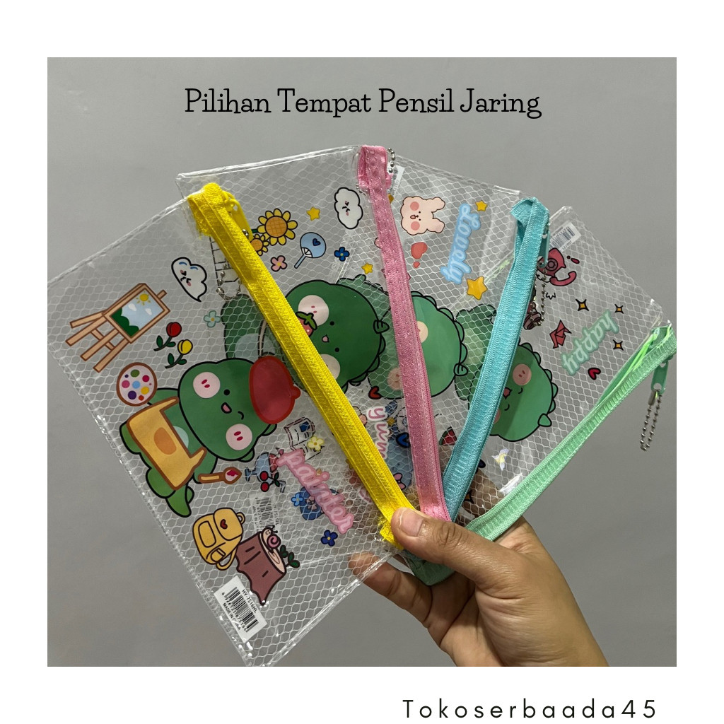 

1pcs KOTAK PENSIL TRANSPARAN MOTIF SPACE LUCU UNIK KOTAK PULPEN TEMPAT ALAT TULIS ATK Transparant