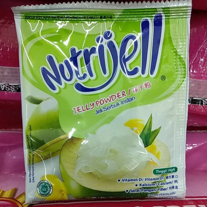 

Sebuk Jelly Nutrijell Sachet 30 Gram