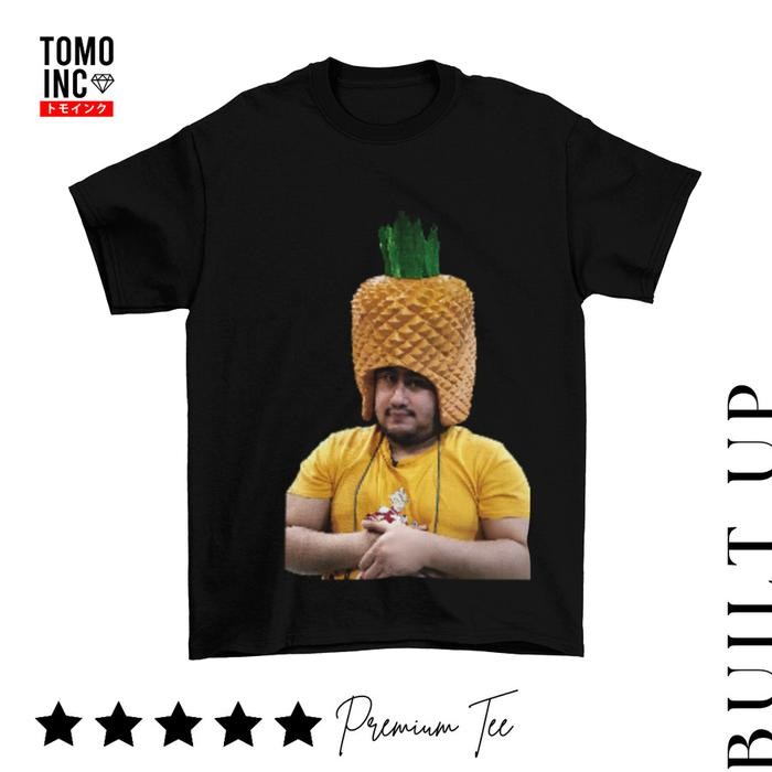 (COD) Kaos Parody Pria Tomoinc King Nassar - Nanas - S