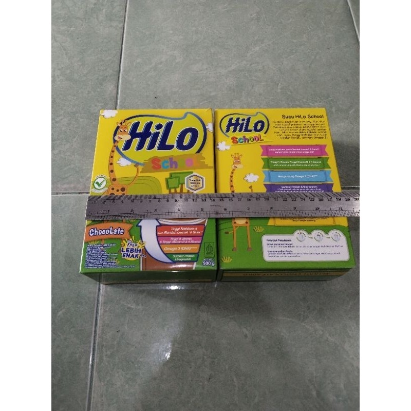 

HiLo School Hi Lo ChocoLate Susu Bubuk Rasa Cokelat 500g