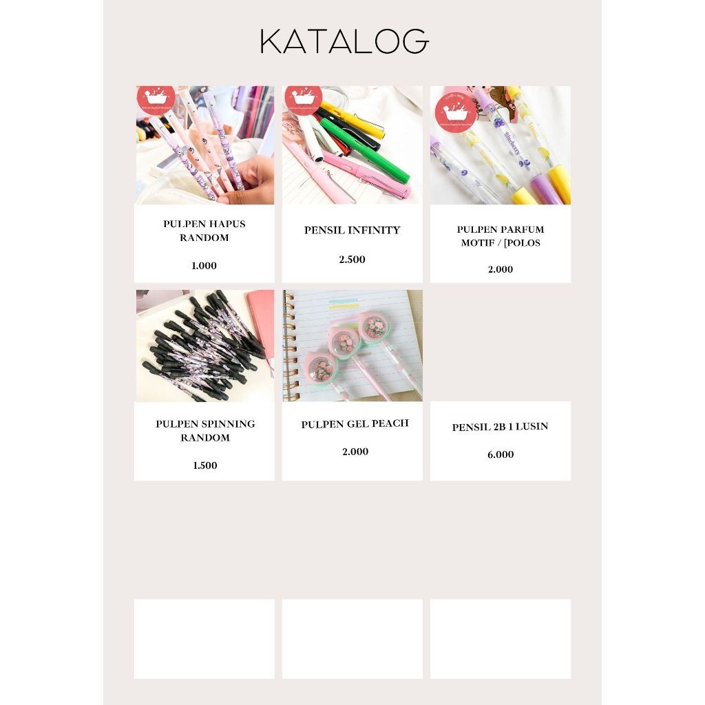 

JAMIN MURAH !!!paket pilih - pilih sendiri LIVE buy 200k free 10k alat tulis kantor lucu imut COD termurah terjangkau(BISA LANGSUNG ORDER)