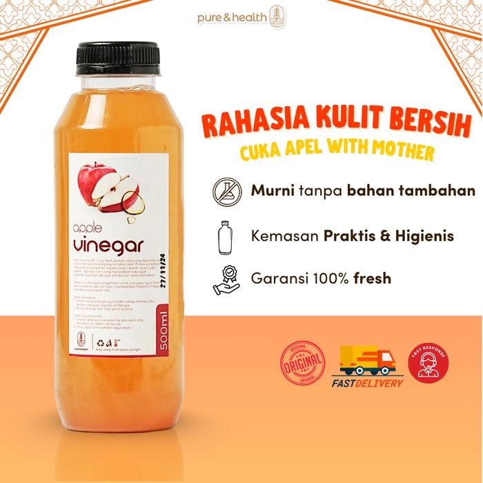 

Cuka Apel 500 ml - Bantu Kulit Glowing dari Dalam
