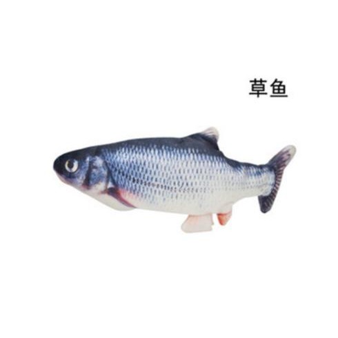 Mainan Kucing Boneka Ikan Gerak Bergerak - ikan mas, Gerak