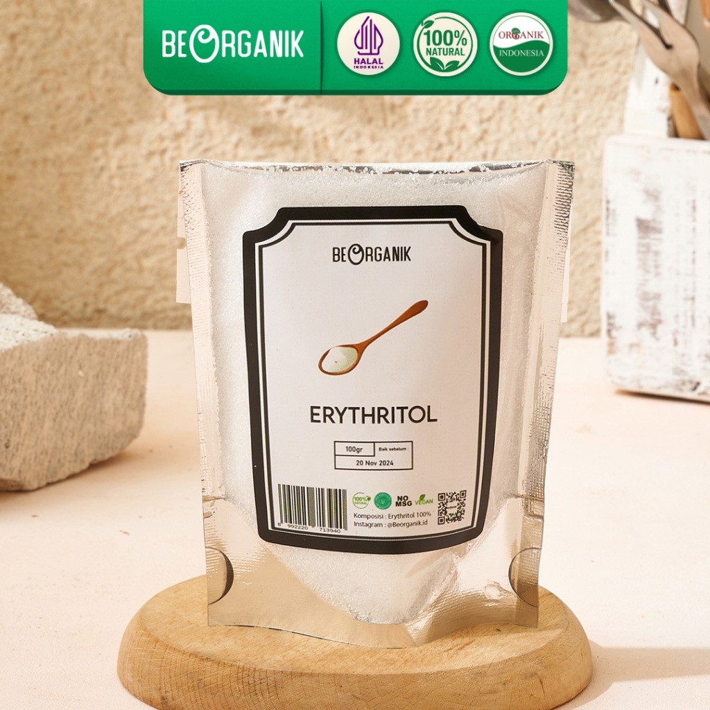 

Beorganik Erythritol / Gula Keto Low Kalori 100gr