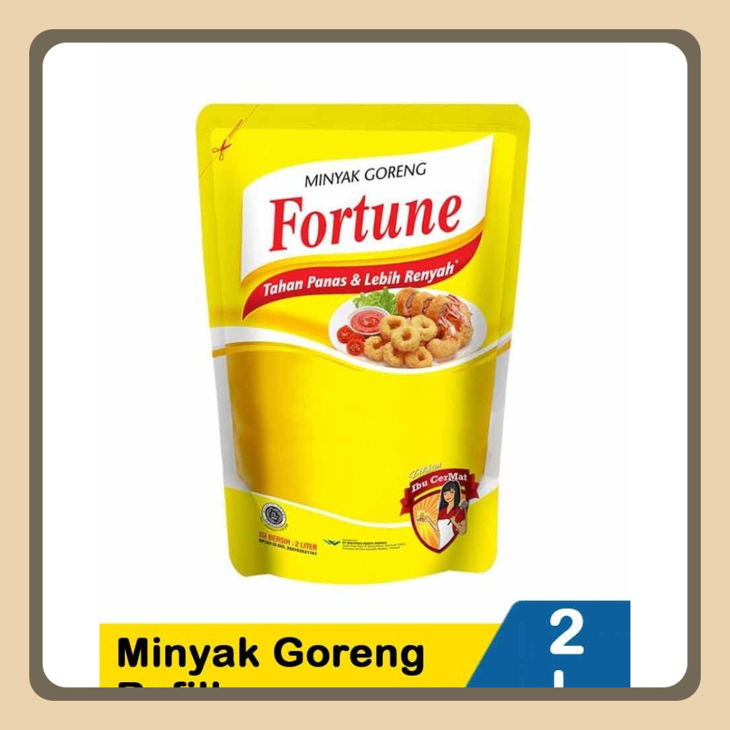 

Fortune 2 Liter Minyak Goreng Refill - 2 Lt