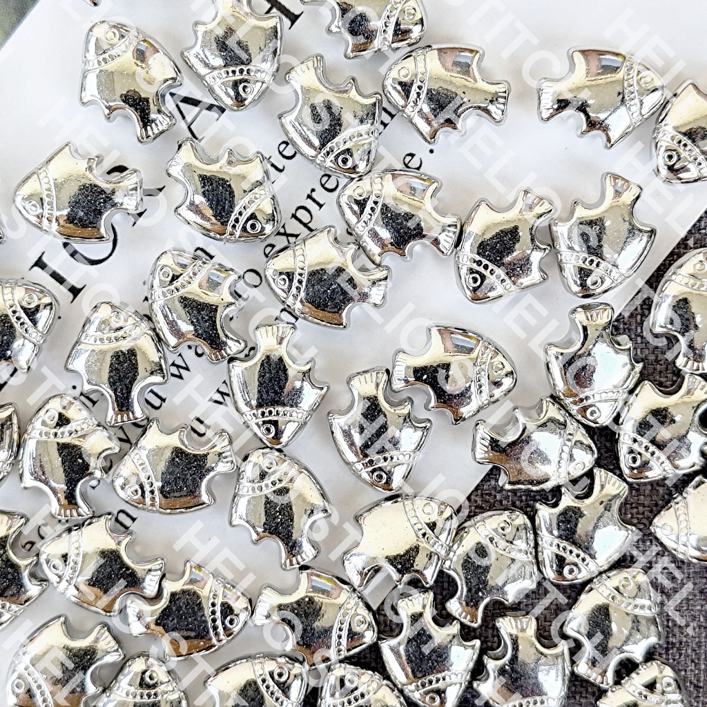 10 gr Manik-manik Akrilik CCB - IKAN BLUE TANG FISH