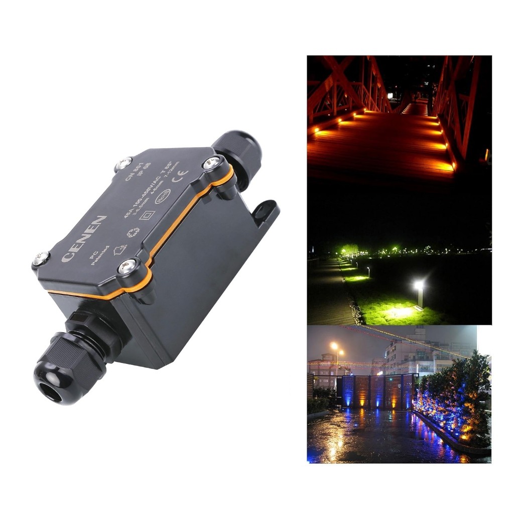IP68 Anti-Air Junction Box Connector Waterproof / Konektor Kabel Kotak Junction Box Box Kotak Waterp