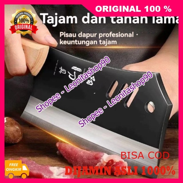 Pisau Dapur Multifungsi Pisau Dapur Besi Jadul Super Tajam Potong Daging Dan Ikan Jadi Mudah ASLI OR