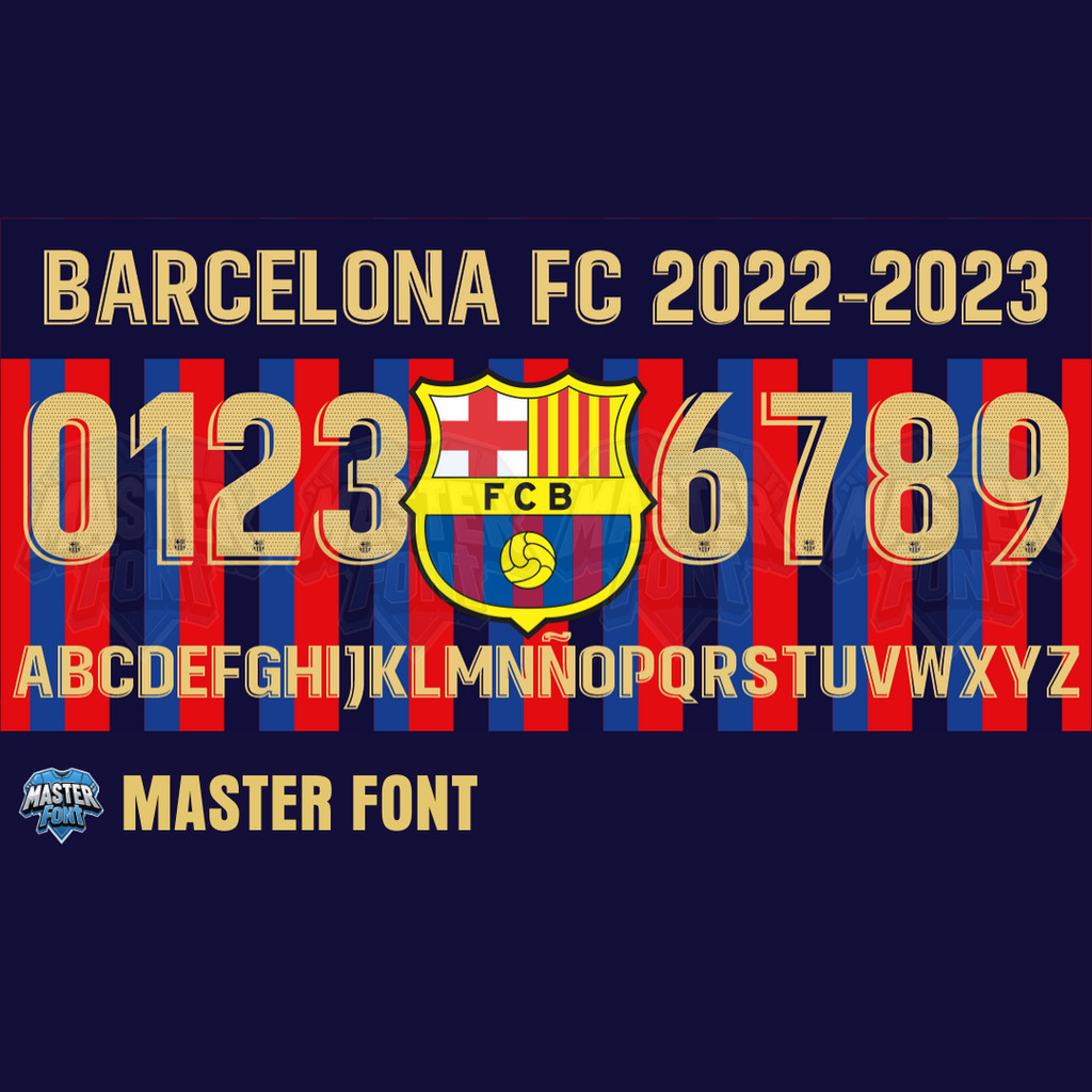 Nameset Jersey - Barcelona 2022