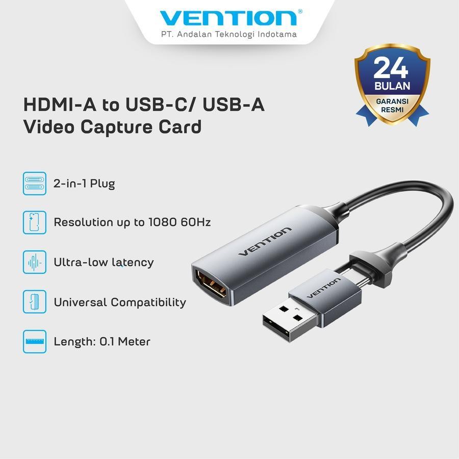 Vention Converter USB to HDMI Video Capture Card VENTION - ACWHA VENTION