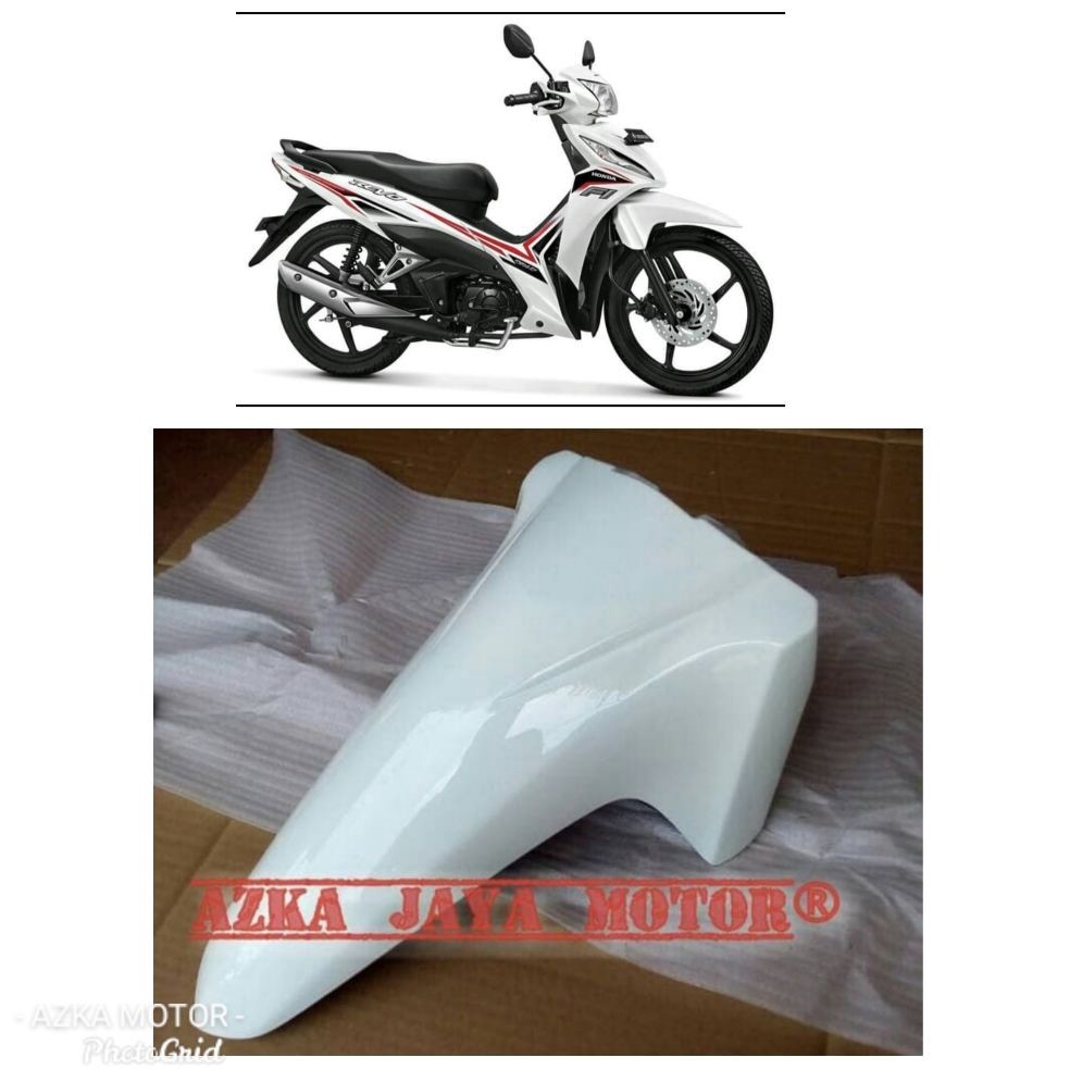 Spakbor depan Revo Fi Putih / spakbor depan Honda Revo Fit Fi injeksi warna Putih