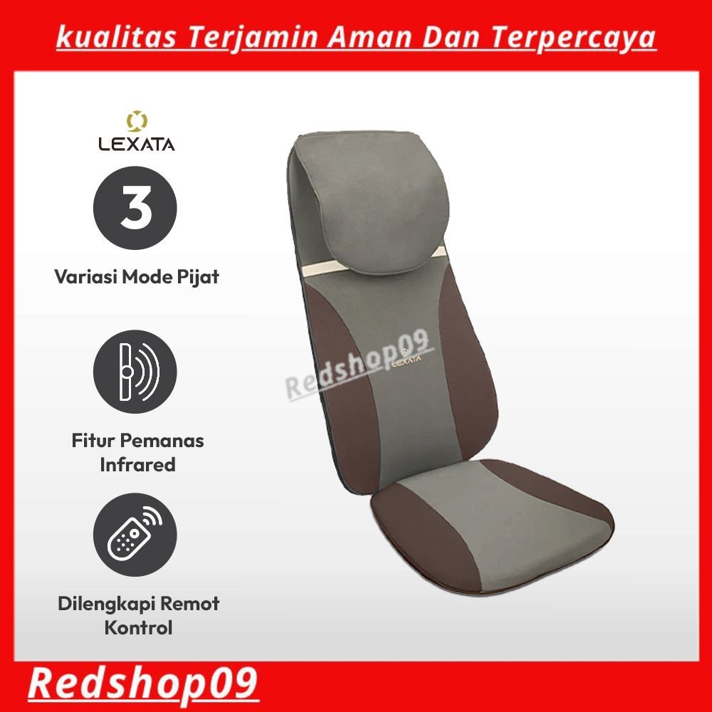 Lexata Bantalan Pijat Punggung & Leher Slim Ly