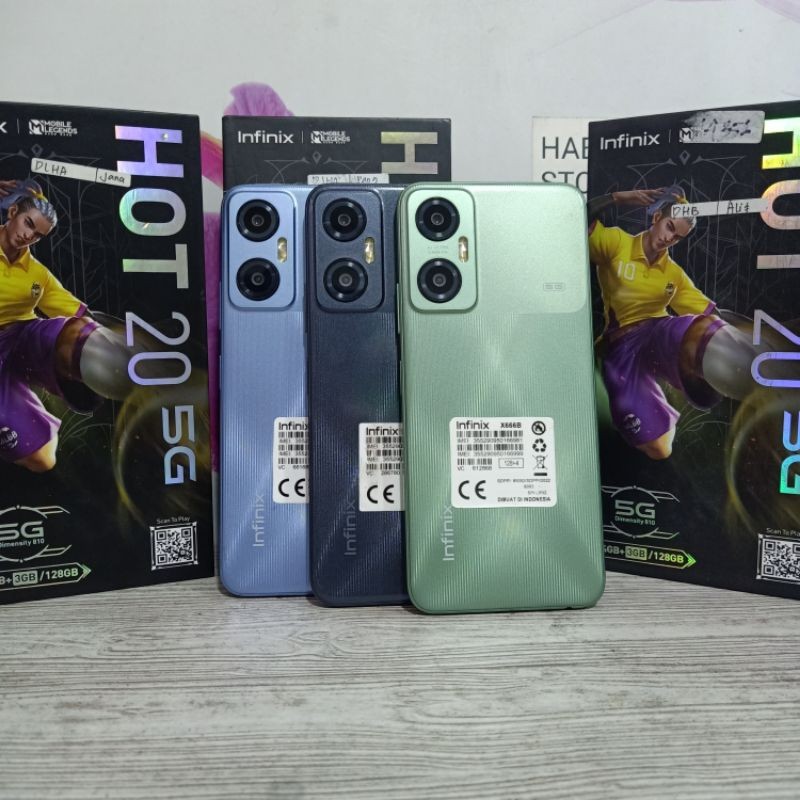 INFINIX HOT 20 5G 4/128GB SECOND FULLSET