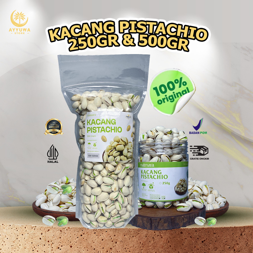 

KACANG PISTACHIO FUSTUK ROASTED / PISTACHIO MATANG PREMIUM