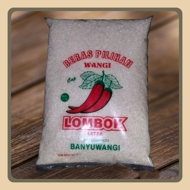 

Beras LOMBOK 5kg Murah Wangi Pulen Enak