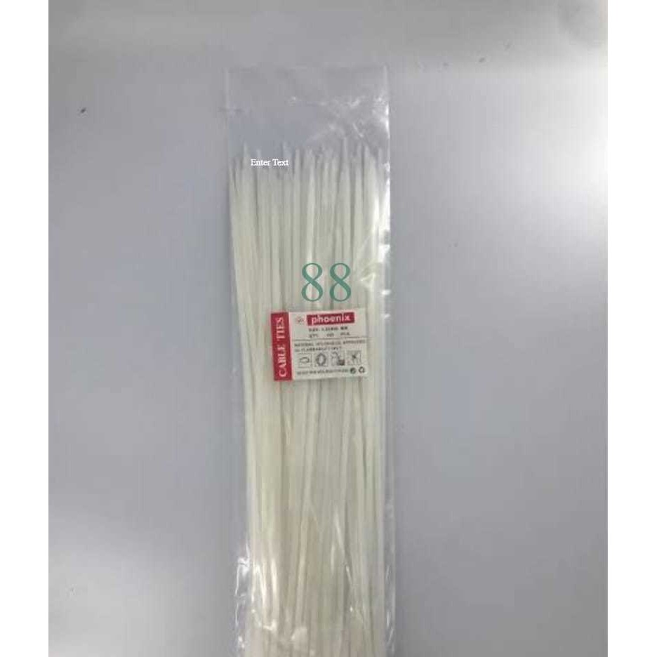 

Kabel Ties Cable Tie 3.6 x 300mm (30cm) CV 300 - Putih